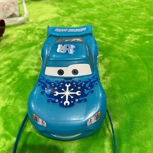 Disneyland lightning McQueen popcorn bucket